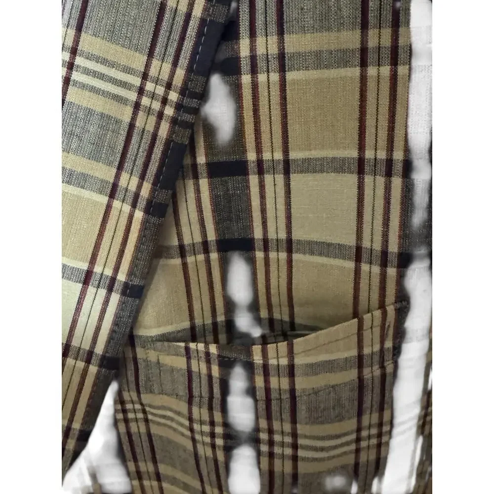 Banana Republic MadMen Collection Plaid Sports Jacket Size 44R